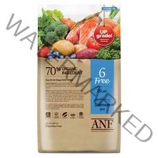 ANF 전연령 독 식스프리 블루 연어 건식사료, 생선, 2kg, 2개