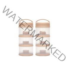 모윰 3단 분유케이스, 베이지, 2개