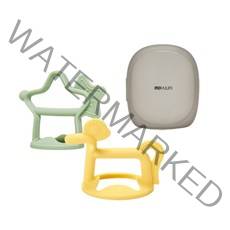 모윰 손목 치발기 별 + 포니 + 전용 케이스 기프트팩 세트, 손목치발기 + 전용케이스, 세이지, 옐로우