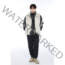 매장 정품 코오롱 스포츠 남성 헤비다운 베스트 헤스티아 베스트TLVAW22635GRI