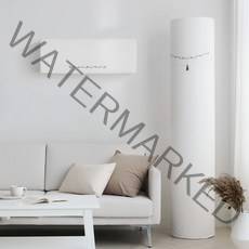 화이트 시그니처 빈틈없는 에어컨커버 투인원세트 (삼성무풍 엘지듀얼 외), 상세설명 참조, C타입(120X198)_라운드/오프화이트