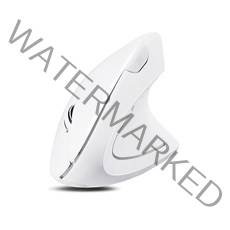 EZ 버티컬 무선마우스 WVM6, 화이트