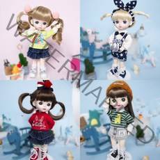 구체관절인형 16cm 풀세트 포켓사이즈 구관 1/8 BJD/SD 도리스카밀 인형 걸 공주 생일선물세트 15종, 001