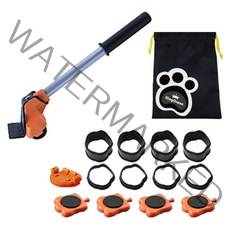 킹크레인 무거운 가구 옮기기 이동 바퀴 지렛대 냉장고 세탁기, 오렌지