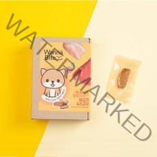 워너바이트 강아지 수제 간식 황태 오리 목뼈 소간, 07 말랑져키 120g (닭고기&소고기), 1박스