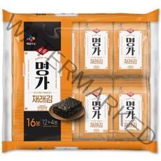CJ제일제당 명가 재래김, 64g (4g x 16p), 1개