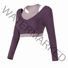 키즈 요가복 주니어 아보카도 고급감 전문 요가 코치복 가을 겨울 섹시 고급 달리기 헬스장