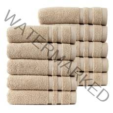 모던30 호텔수건 코마사 30수 105g 세면타올, 10장, 연갈색