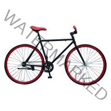 닥터바이크 픽시자전거 2022년형 P-26, 블랙, 128cm