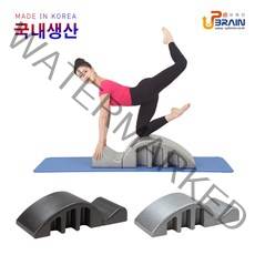 홈 필라테스 스파인코렉터 리포머 바렐 미끄럼방지 국내생산, 실버(국내산)