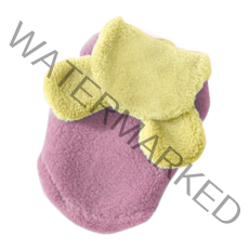 모던펫 반려동물 뽀글이 뽀송 후드, 퍼플옐로우