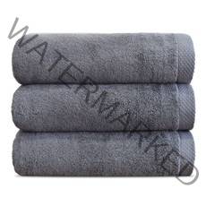 쥬련제작소 450g 40수 대형 호텔 바스타월 2장, 딥그레이