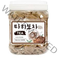 좋은아침 대용량 타히보차 티백 100개입 브라질 타히보 껍질, 1통, 100g