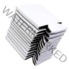 경량 맥주 캔 쿨러 슬리브 부드러운 절연 재사용 가능 물병 소다 차가운 음료 여행 용품, 하얀