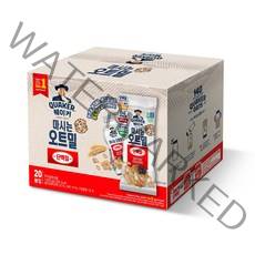퀘이커 마시는 오트밀 단백질 낱봉팩 20p, 1000g, 1개