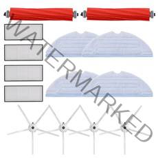 AFBEST 메인 롤 브러시 걸레 헤파 필터 샤오 미 Roborock S7 T7S 플러스 진공 청소기 예비 부품 액세서리, 사진 색상