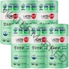 종근당건강 락토핏 생유산균 화이버, 6g, 180개