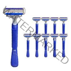 도루코 페이스 4중날 일회용 면도기 FR A100-1, 1개입, 10개