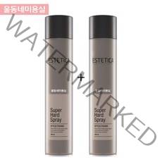 에스테티카 프로페셔널 슈퍼 하드 스프레이 300ml 1+1 무료배송특가 우수한셋팅력 영양&볼륨공급, 1세트