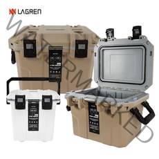 라그렌 타이탄 쿨러 아이스박스 하드쿨러 캠핑, 50L, 화이트