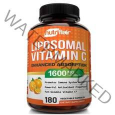 뉴트리플레어 리포조말 1600mg 180캡슐 / NutriFlair Liposomal 1600mg 180 Vege Caps