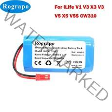 샤오미 로봇청소기 배터리 호환 1세대 2세대 새로운 11.1v ilife v1 v3 팩, 3400mAh