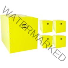 가나PB유통 이사박스 6호, 5개, 옐로우