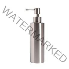 모나코올리브 스테인레스 샴푸 린스 호텔식 디스펜서 350ml, 실버, 1개