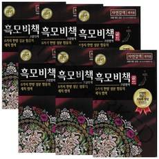리엔 흑모비책 골드 새치염색약 90g, 자연갈색, 6개