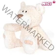 니키 베어 댕글링 봉제인형, 25cm, 베이지(31089)