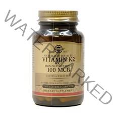 솔가 비타민 K 2 100 mcg 50정 (베지캡슐) Solgar Natural Vitamin K2 (MK-7) 100mcg 50Vcaps, 1개