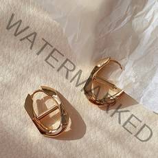 헤르 갯마을차차차 심플 고리 원터치 메탈 신민아귀걸이 청룡 송지효귀걸이