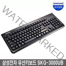 삼성전자 정품 키보드, 1-2.SKG-3000UB(USB방식) +키스킨