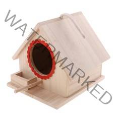 수제 원목새장 야외 새집 새 키우기 둥지 나무집 대형