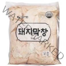 달구지 대용량 돼지 생막창 1kg, 1팩