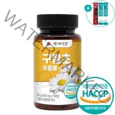 구절초 추출물 정 국내산 식약처 HACCP 인증 100정, 1개