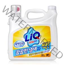 리큐 진한겔 꿉꿉한 냄새 싹 액체세제, 1개, 6L