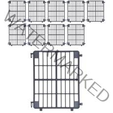 라온 프리미엄 울타리 10p, 그레이