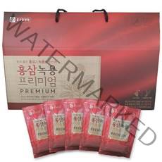 종근당건강 홍삼 녹용 프리미엄 1박스 30포 선물세트