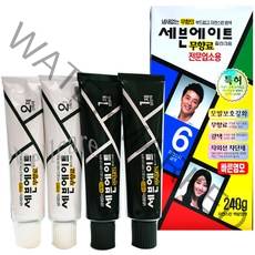 세븐에이트 무향료 칼라크림 헤어컬러, 1개, 6호 자연스런 갈색