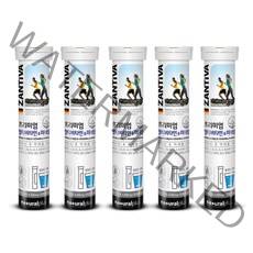 독일직수입 발포형 멀티비타민 멀티미네랄 20정 x 5통 물에타먹는비타민 무설탕 무카페인 식약처인증 필수영양 건강기능식품 성장기 여성 남성 항산화 활력 에너지 종합영양제