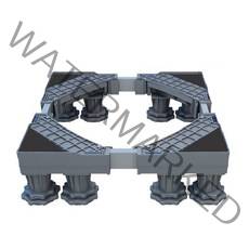 세탁기 받침대 싱글프레임 8다리, 1개