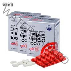 [인기] 고려은단 비타민C 1000 120정 3개 (12개월분) 고함량 6231EA, 1, 본상품선택, 본상품선택