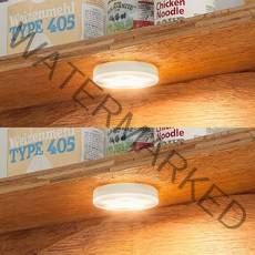 아이린 USB 충전식 터치 무드등 2p, 웜화이트