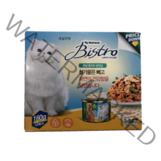 [코스트코]뉴트리나 비스트로 애묘용 캔사료 160G X 24캔 고양이사료 흰살생선 참치 영양공급