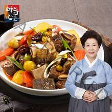 [마음심은] 요리연구가 배윤자 푸짐한 소갈비찜 800g x 3팩, 상세 설명 참조