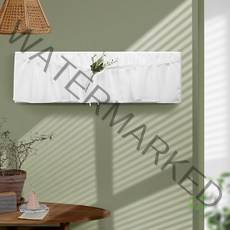 다샵 3중 암막 에이프릴 벽걸이 에어컨커버, 화이트