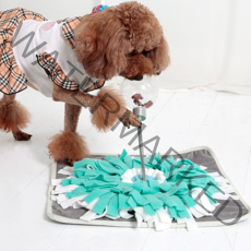 더플래 실버킹 강아지 노즈워크, 그레이, 1개