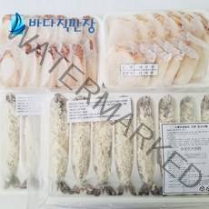 명절모듬전튀김세트 블랙타이거 왕새우튀김 400g 8미 x 2팩 + 냉동대구포 500g + 냉동동태포 500g
