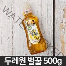 (주)고려자연 두레원 벌꿀 500g 1병 /국내산벌꿀/토종벌꿀/아카시아/꽃샘/동서/사양벌꿀/꿀물/꿀차, 1개입